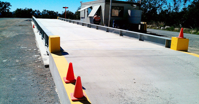 Existing 28m Weighbridge is Assembled, Installed and Calibrated