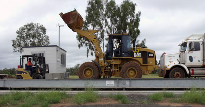 Truck Weighbridge 20m for Landfill in Moranbah