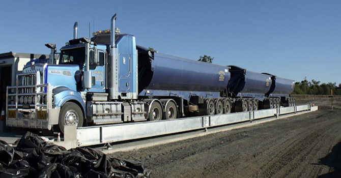 40m Quarry Weighbridge essential to Weigh Triple Road Trains