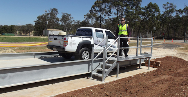 Weighbridge Stability using Concrete Bored Piers