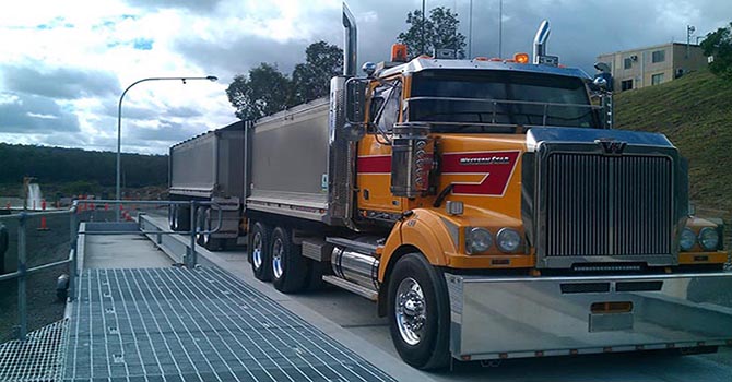 Brisbane City Council Quarry installs a Dual Deck Weighbridge