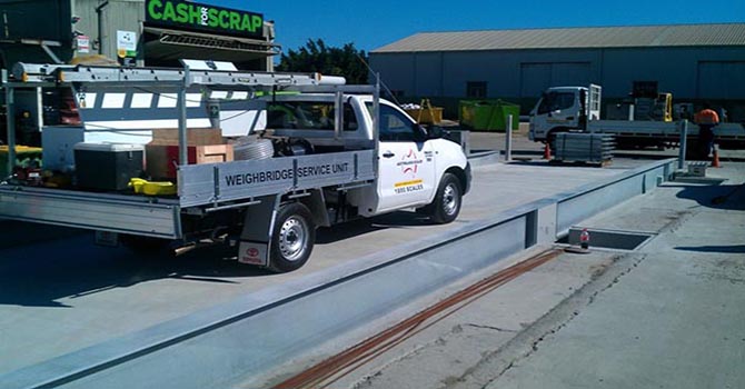Semi-Pit Truck Weighbridge for QLD metal recycler