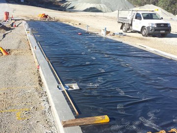 Fulton Hogan at Cedar Creek QLD installs a Split Deck Weighbridge