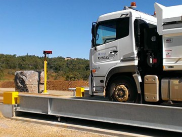 Digital Weighbridge installed at The Caves Quarry